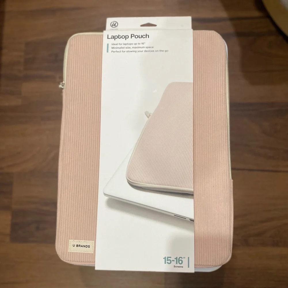 Pink Laptop Pouch for 15-16
